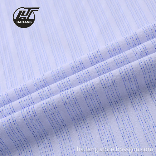 Strip Bamboo fabric Close Shirt Textile Antistatic Fabric